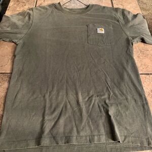 Carhartt Men's Olive Long Sleeve Tee